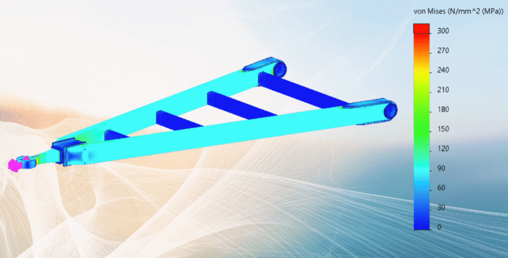 Drawbar finite element analysis (FEA) and engineering certification for ADR 62 compliance and trailer towing safety.